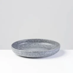 Suppenteller-Set, Steinzeug Moos'N'Stein Grau