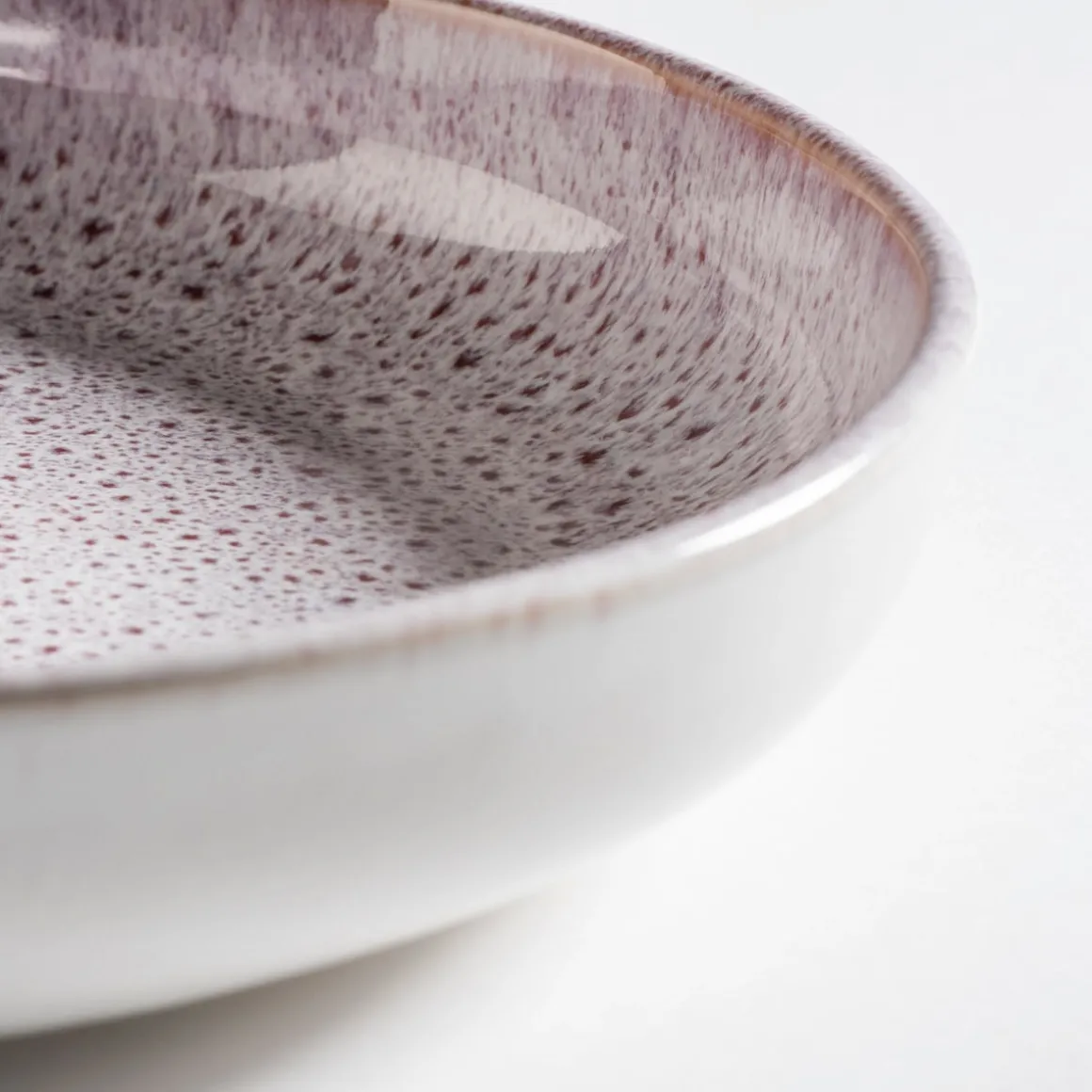 Suppenteller-Set, Steinzeug Alpenwiese Beere