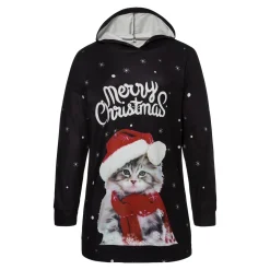Sweatshirt „Weihnachtskatze“