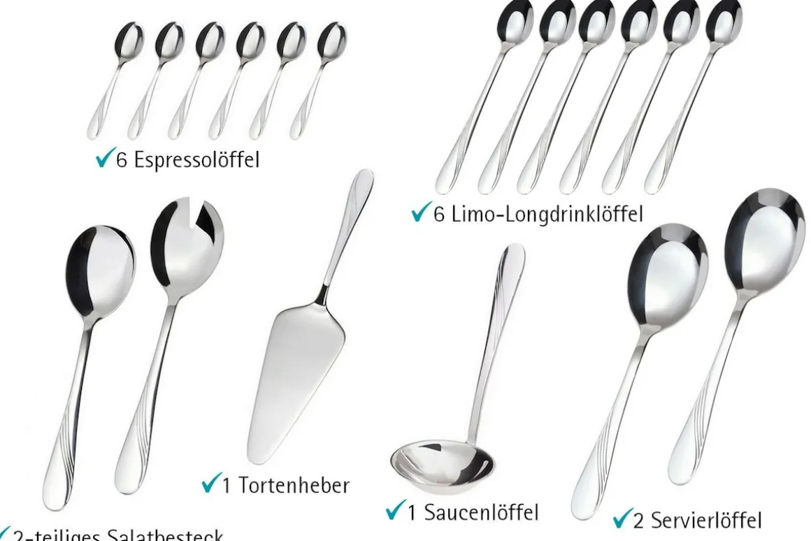 Tafelbesteck STRALSUND Wibschla 33