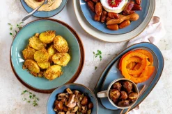 Tafelservice, Keramik Nottingham Blau