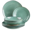 Tafelservice, Keramik Nottingham Grün