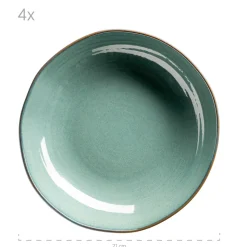 Tafelservice, Keramik Nottingham Grün