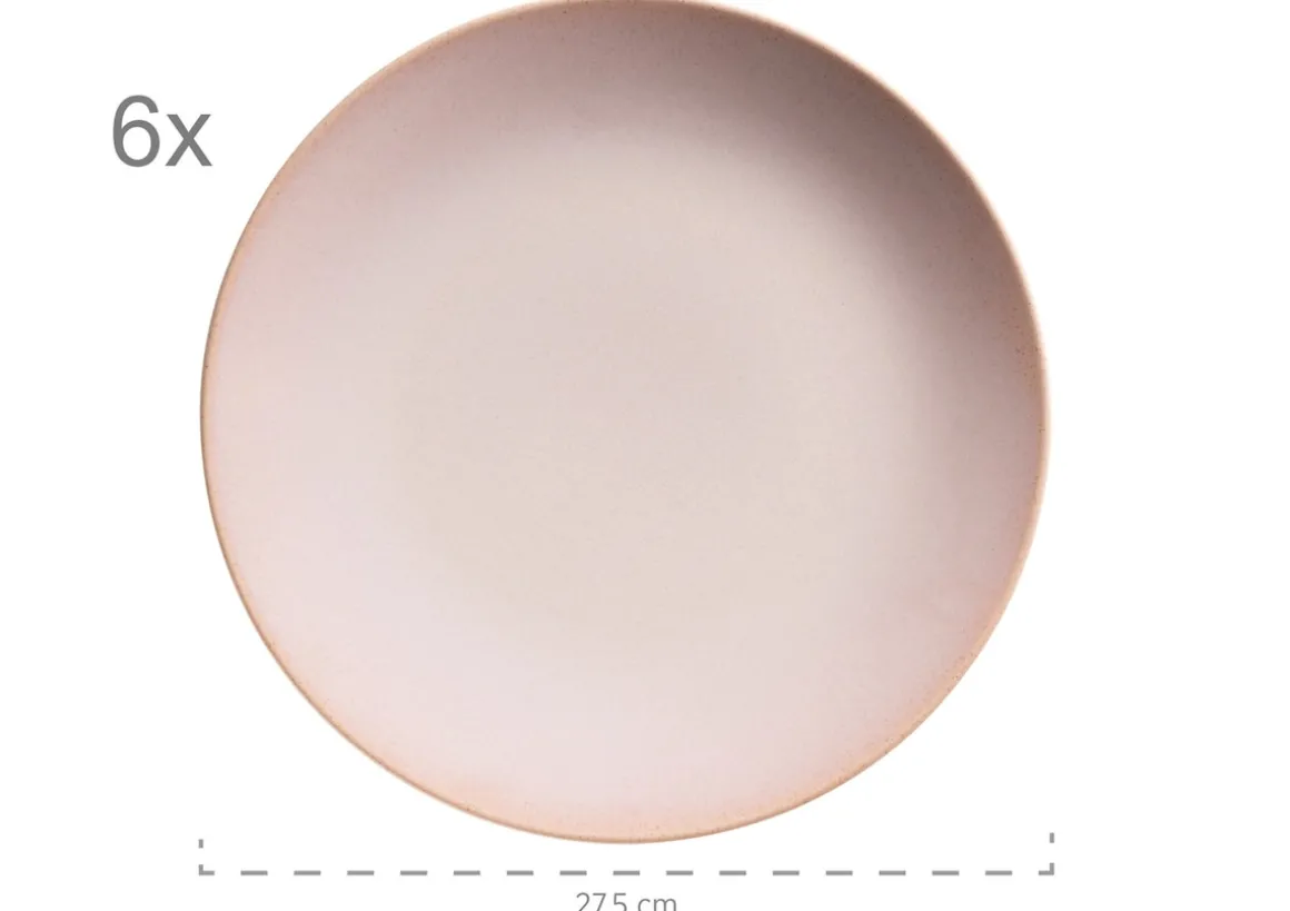 Tafelservice, Keramik OSSIA Sand, Hellblau