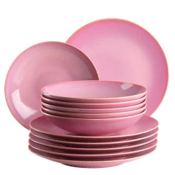 Tafelservice, Keramik OSSIA Sand, Hellblau