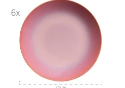 Tafelservice, Keramik OSSIA Sand, Hellblau