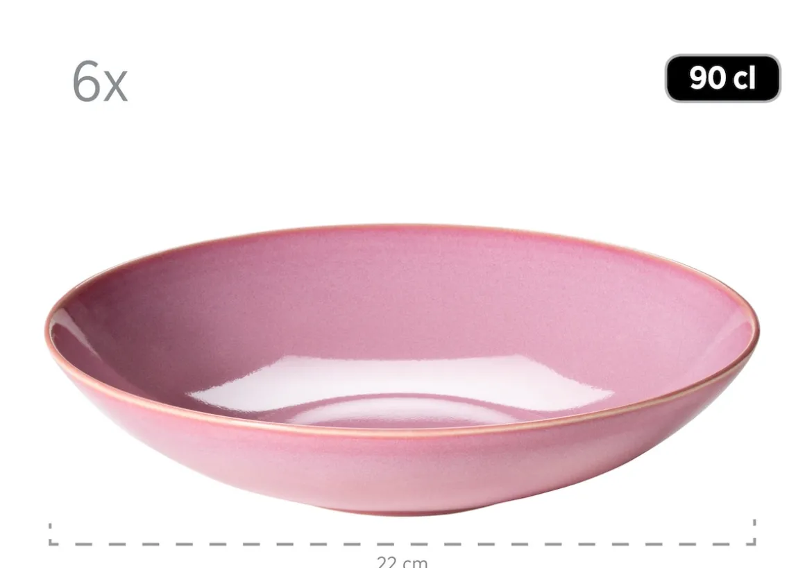 Tafelservice, Keramik OSSIA Sand, Hellblau