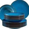 Tafelservice, Keramik OSSIA Königsblau