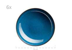 Tafelservice, Keramik OSSIA Königsblau