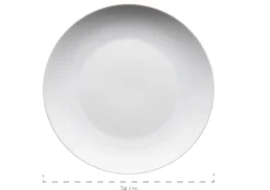 Tafelservice, Porzellan BARCA 6 x Speiseteller, 6 x Suppenteller