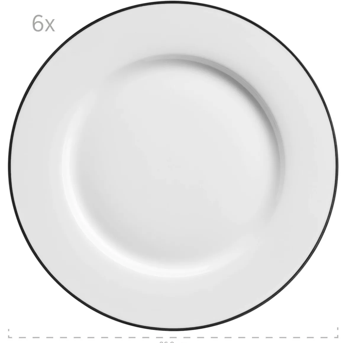 Tafelservice, Porzellan Nola