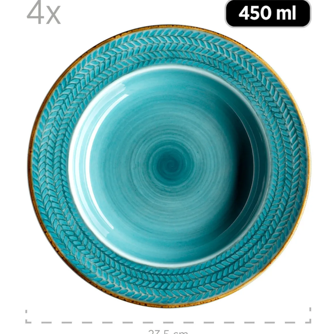 Tafelservice, Porzellan Prospero Blau