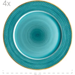 Tafelservice, Porzellan Prospero Blau