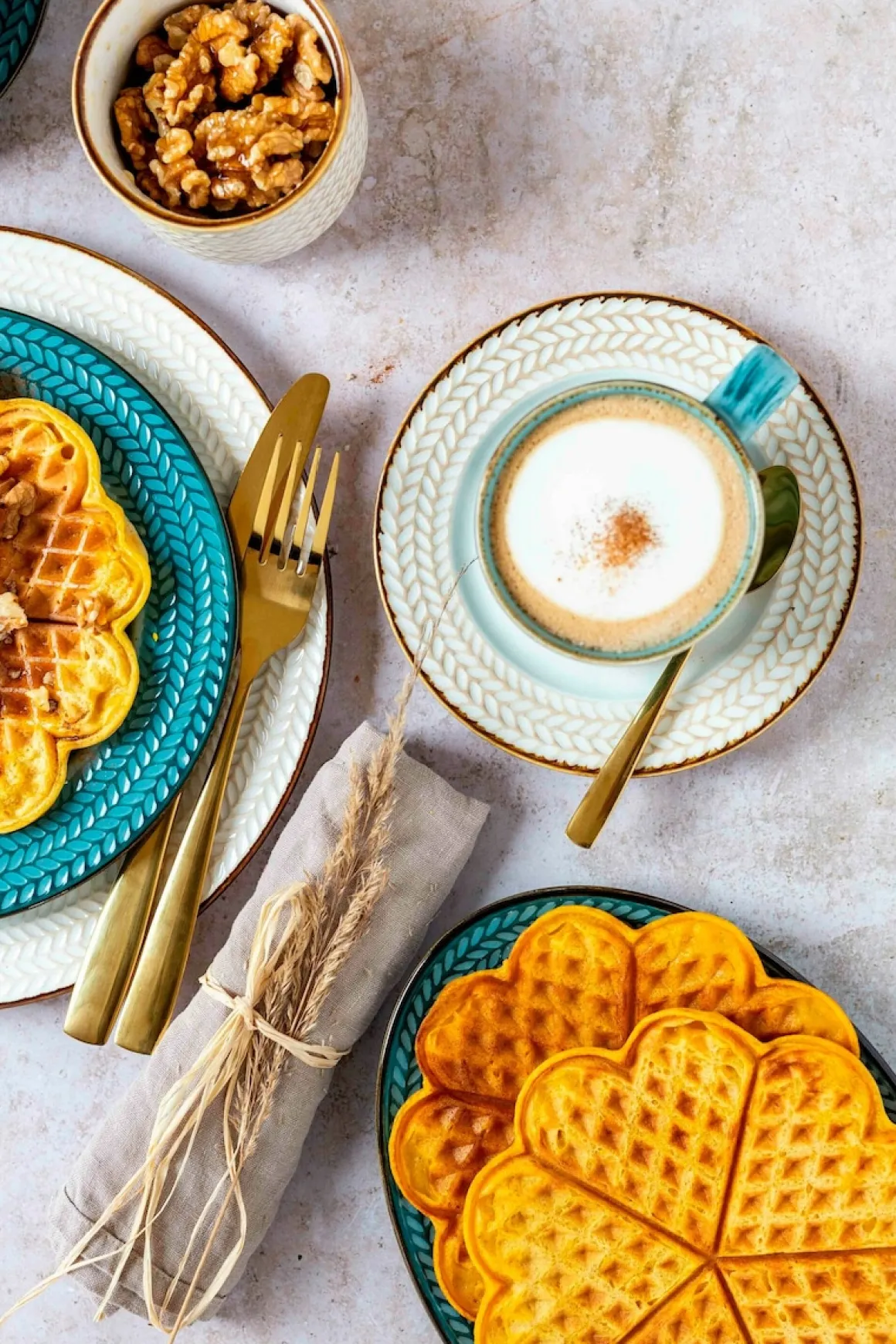 Tafelservice, Porzellan Prospero Blau