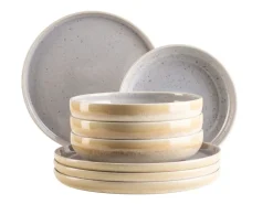 Tafelservice, Steinzeug Candy Flieder