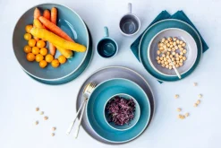 Tafelservice, Steinzeug Candy Flieder