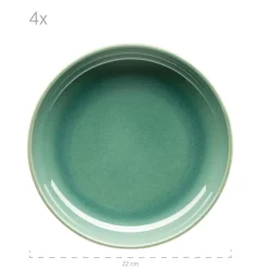 Tafelservice, Steinzeug Elina Uno Grün