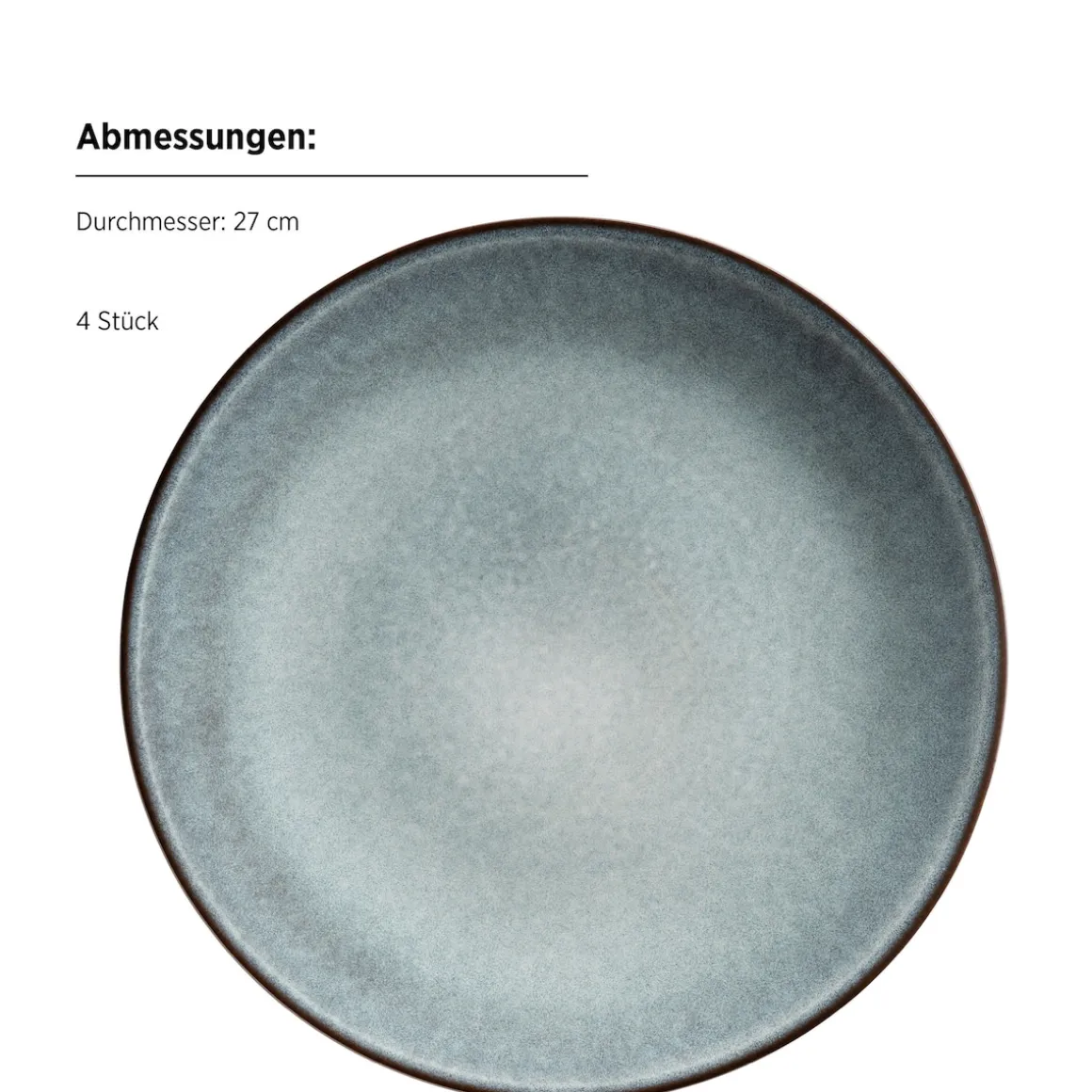 Tafelservice, Steinzeug Smoky's Grün