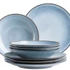 Tafelservice, Steinzeug Smoky's Blau