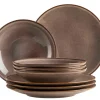 Tafelservice, Steinzeug Smoky's Braun
