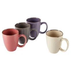 Tassen-Set "Natur", 4 Stück je 410 ml