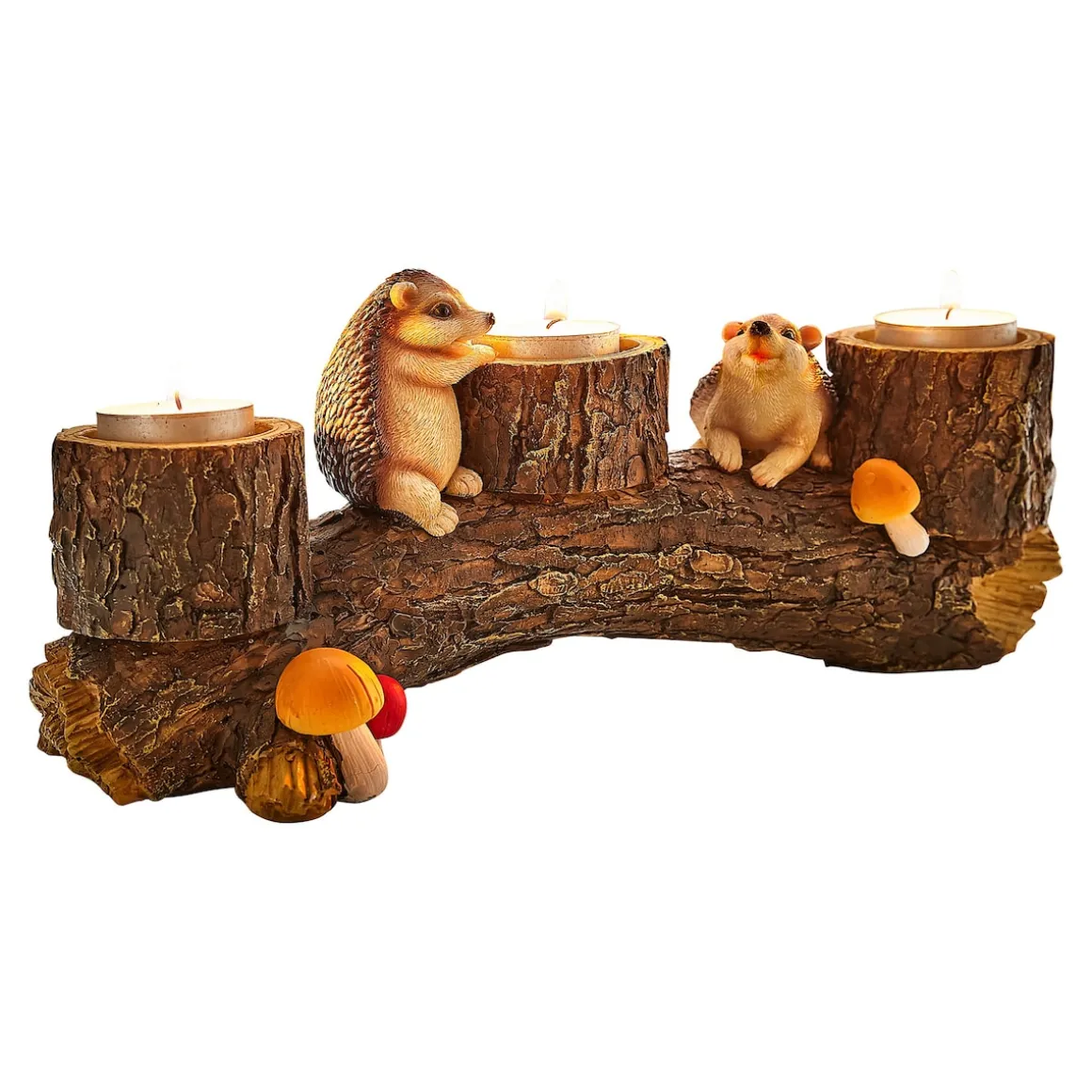 Teelichthalter „Igel-Freunde“