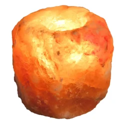 Teelichthalter „Salzkristall“