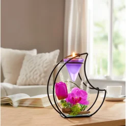 Teelichthalter „Violet Spring“