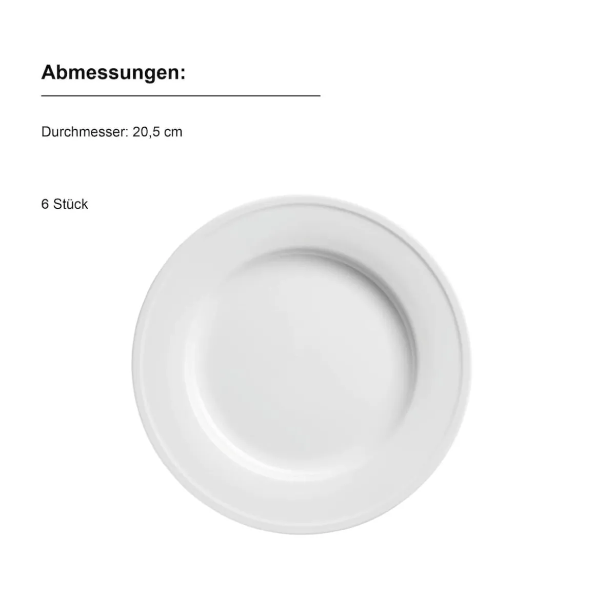 Tellerservice, Porzellan Arlona