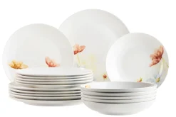 Tellerset, Porzellan Amapola