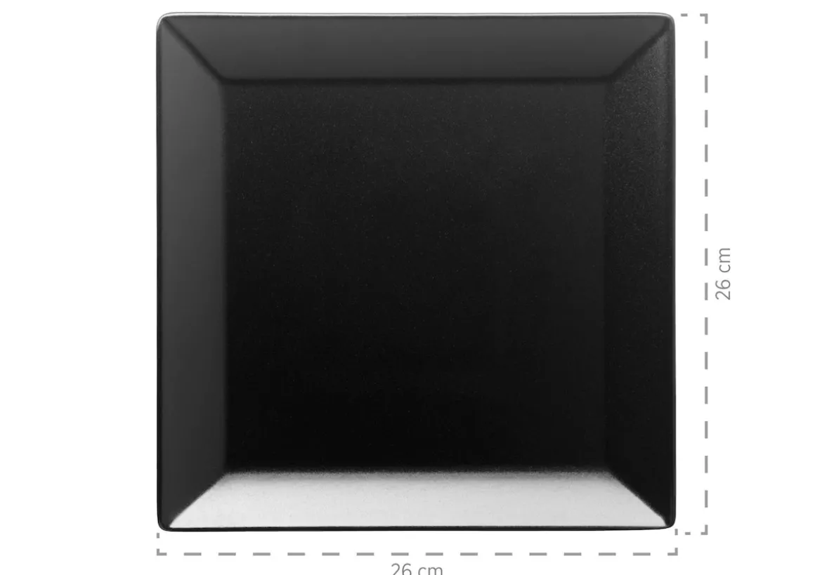 Teller-Set, Porzellan Manhattan City 6 x Teller