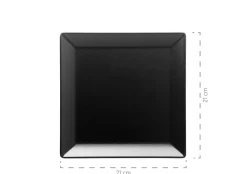 Teller-Set, Porzellan Manhattan City 6 x Teller