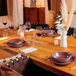 Teller-Set, Steingut Lumaca Berry