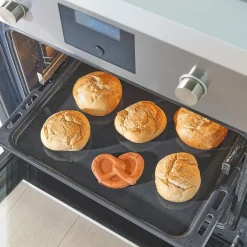 Terrakotta-Backhilfe "Brezel"