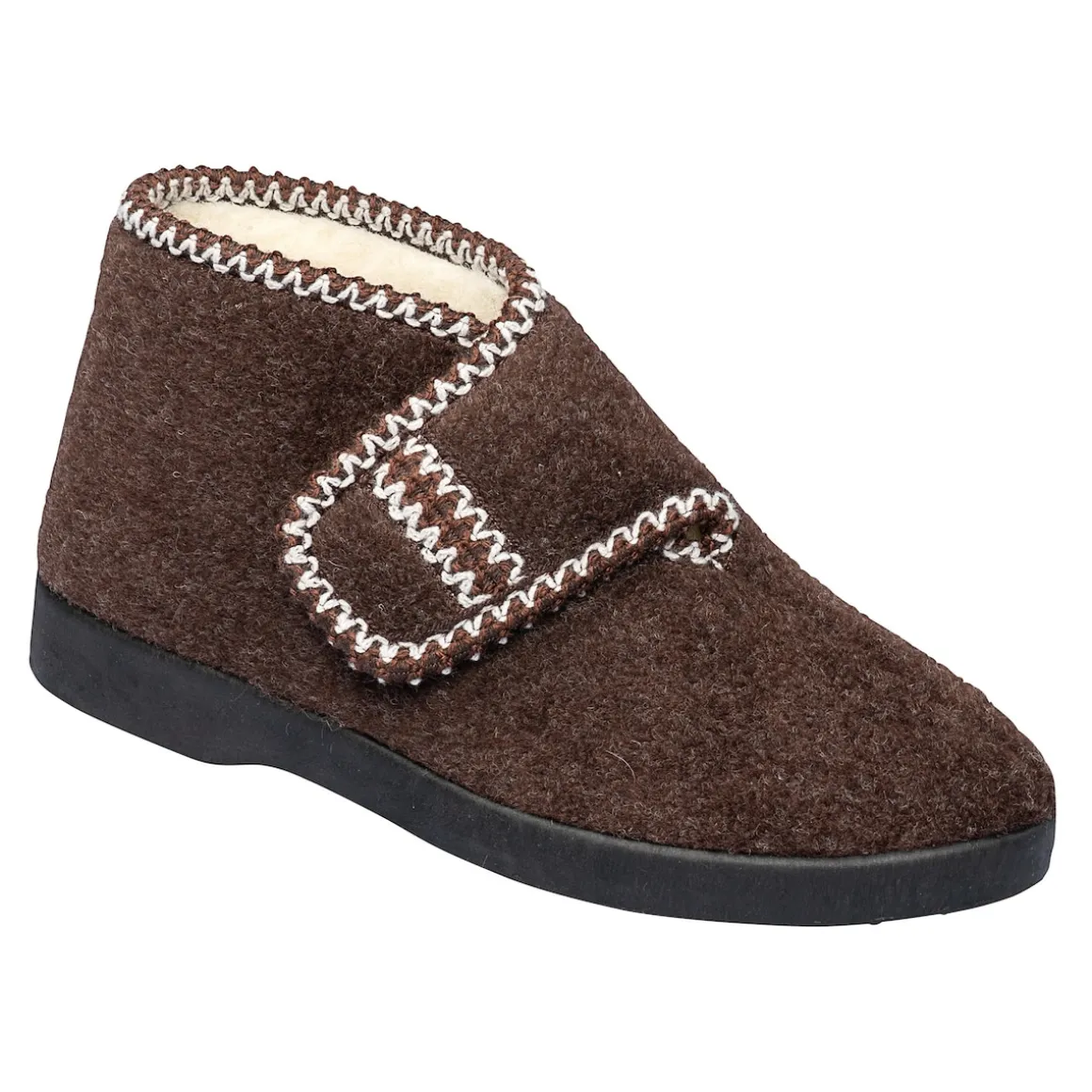 Thermo-Kletthausschuh unisex mit Wolle „Vital“