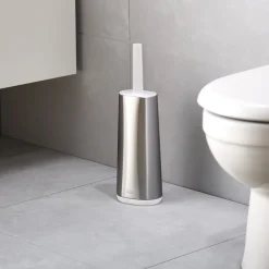 Toilettenbürste mit Aufbewahrungsständer Flex Steel