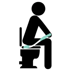Toiletten-Hygienehilfe