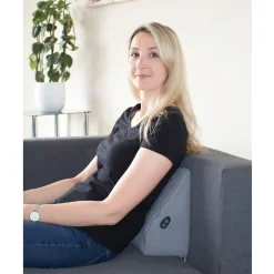 Trapezkissen mit Wärme und Massage Grau