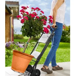 Trittlasten-Trolley, Trittleiter 2 Stufen 