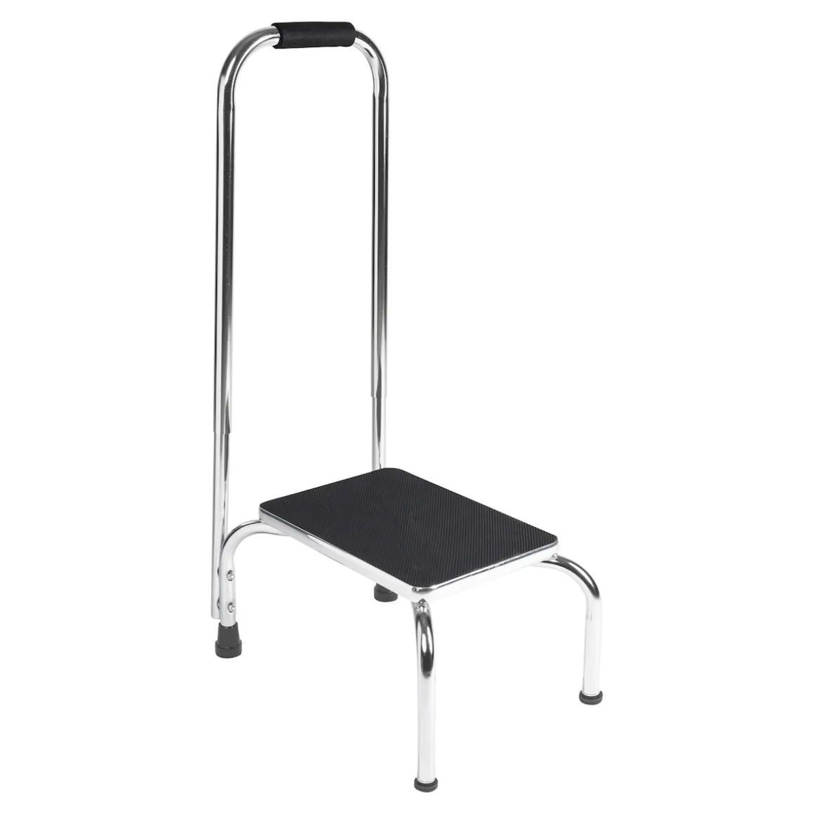 Trittstufe, höhenverstellbarer Haltegriff