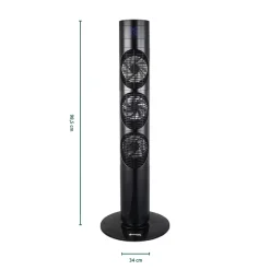 Turmventilator mit Fernbedienung "Dolmen 3"