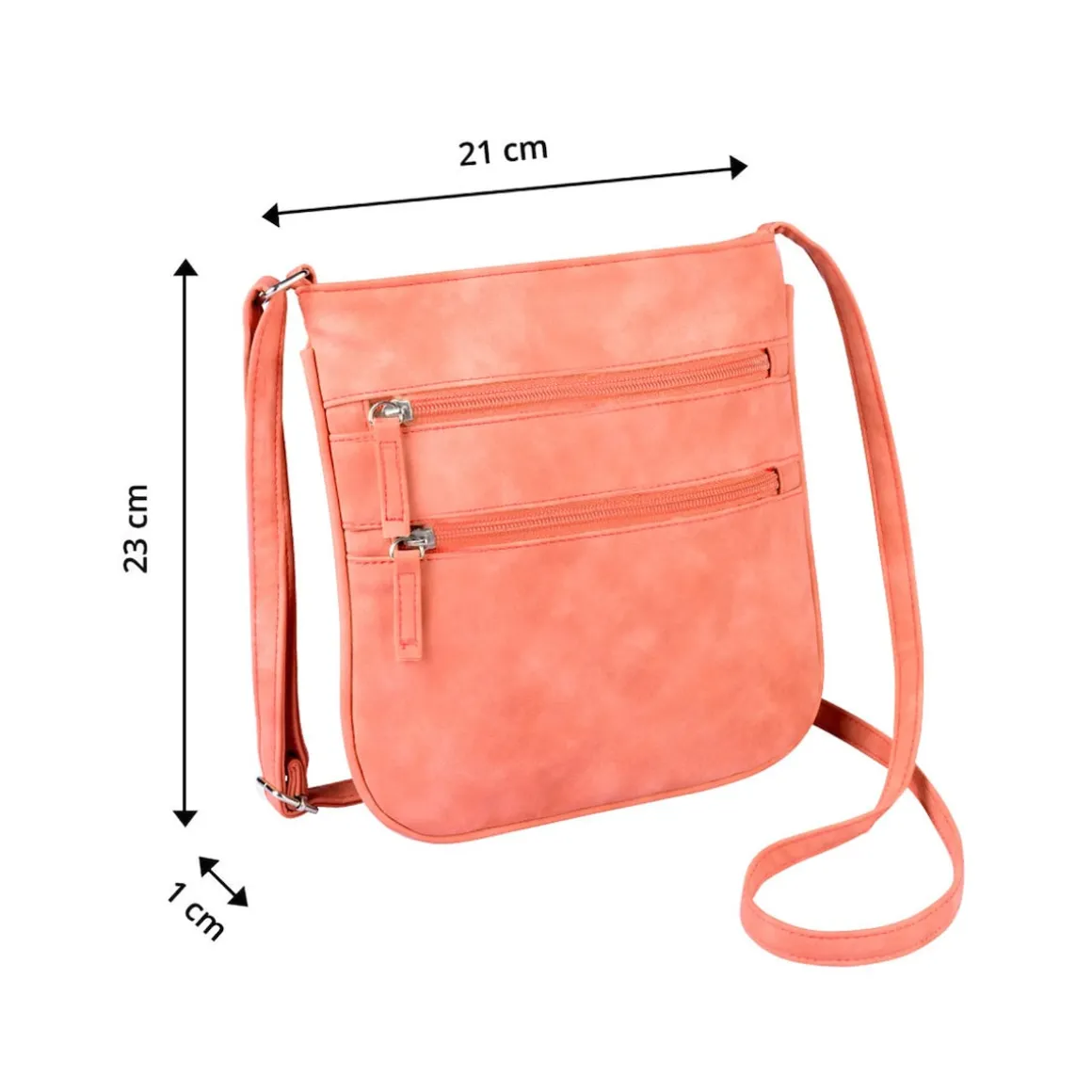Umhängetasche "Ella" koralle