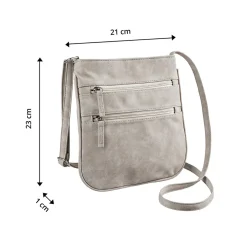 Umhängetasche "Ella" taupe
