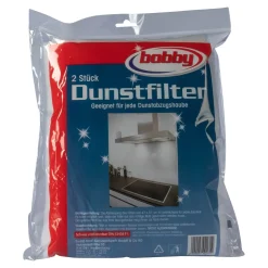 Universal Vlies-Dunstfilter für Dunstabzugshaube ohne Aktivkohlefilter, 2 Stück