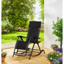 Variabler-Schaukelstuhl "Premium" schwarz