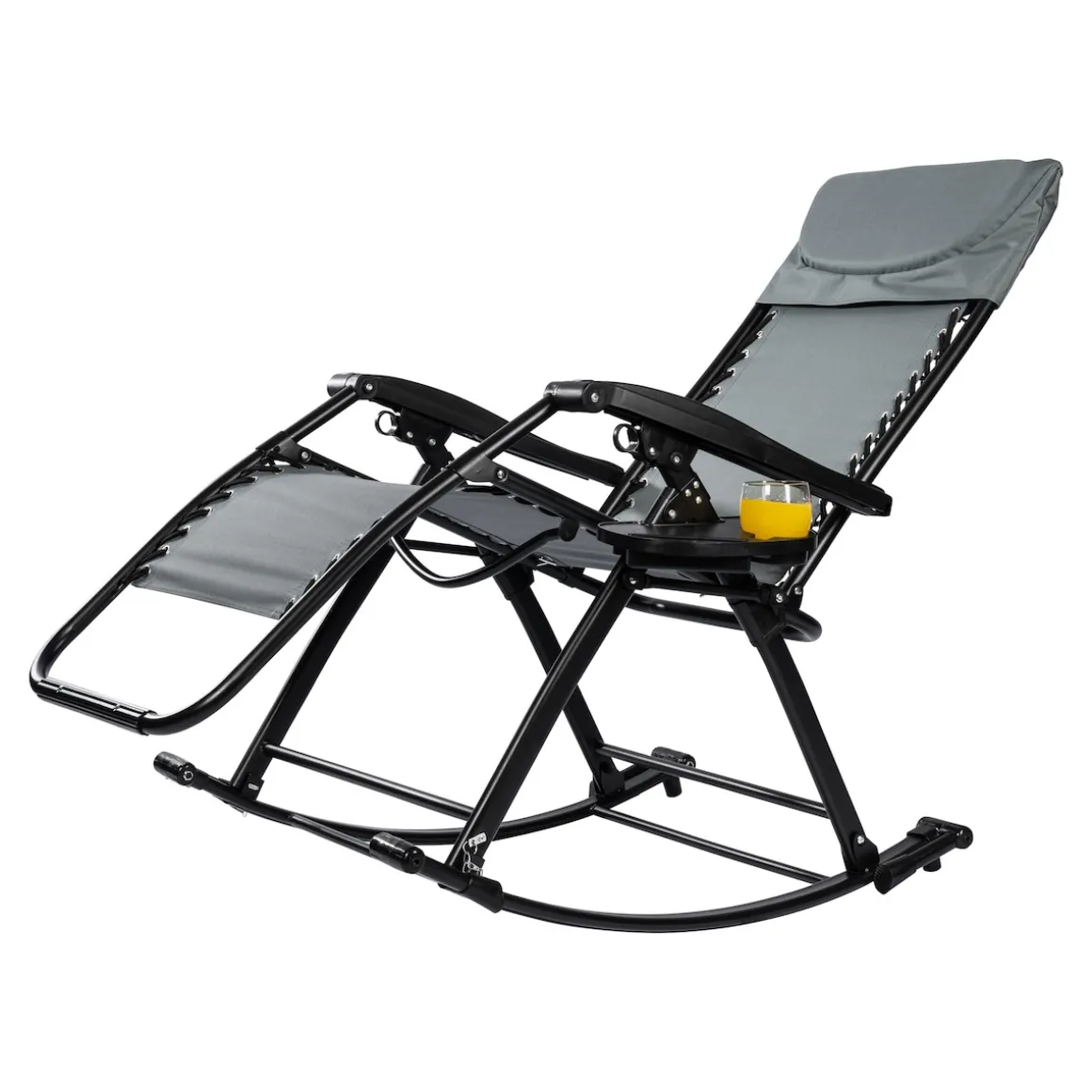 Variabler-Schaukelstuhl "Premium" grau