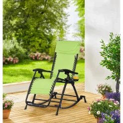 Variabler-Schaukelstuhl "Premium" apfelgrün