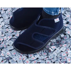 Verbandschuh Genua blau