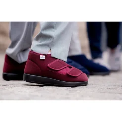 Verbandschuh Genua bordeaux