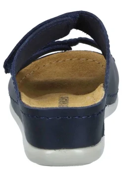 VILLORA Pantoletten blau